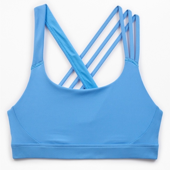 NWT Athleta Train Free Cornflower Bra Size Med ( Best for DD Cups) - Picture 3 of 8